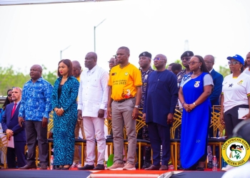 Vice President Bawumia inaugurates University of Ghana Stadium