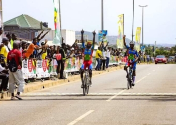 Accra 2023: Eritrea thrill in Cycling men’s elite U-23 criterium