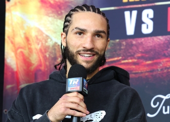 Kholmatov-Ford, Lopez-Abe featherweight world title doubleheader set for Saturday