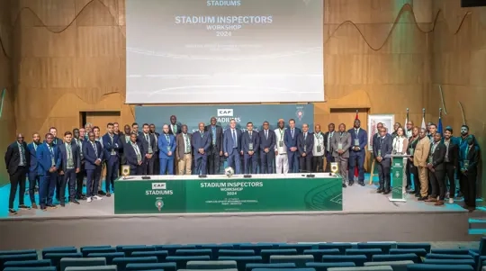 CAF focus on improving Stadium infrastructure at the CAF Stadium Inspector’s Workshop in Rabat