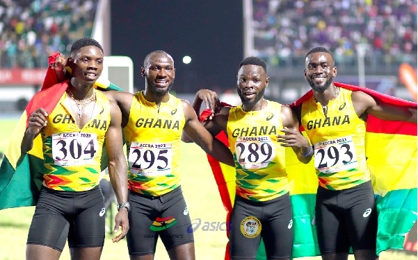 Ghana 4×100m relay team qualify for Paris Olympics