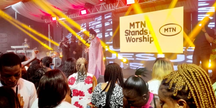 ACP Kofi Sarpong hails organisers for massive turnout at MTN Stand In Worship in Kumasi