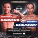 Cabrera and Beaumont this Friday for the WBA Fedecaribe belt