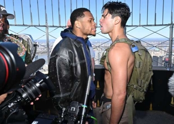 Ryan Garcia misses weight but fight with Devin Haney will still go ahead following chaotic weigh-in