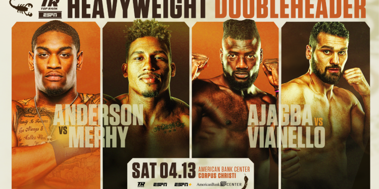 Heavyweight doubleheader: Jared Anderson vs Ryad Merhy, Efe Ajagba vs Guido Vianello this weekend