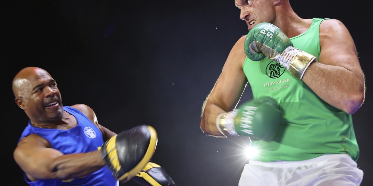 Media Workout Photos: Fury & Usyk 3 days from making heavyweight history