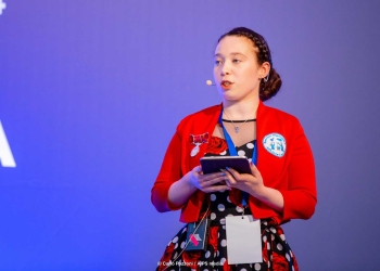 Special Olympics athlete and leader Kiera Byland inspires AIPS Congress to champion inclusion through sport