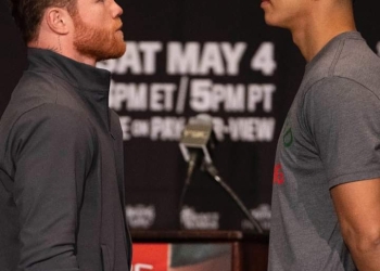 Canelo and Munguia hold tense press conference