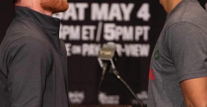 Canelo and Munguia hold tense press conference