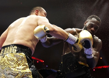 Zhilei Zhang finishes Deontay Wilder in brutal 5th-round TKO