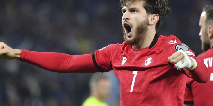 Khvicha is getting ready for the game of his life for Georgia