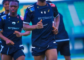 Osman Bukari lands in camp, trains with Black Stars