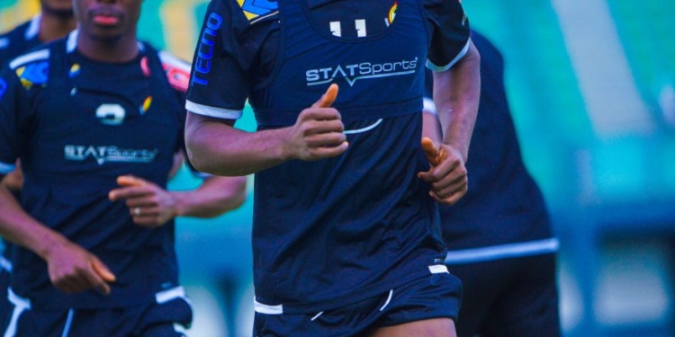 Osman Bukari lands in camp, trains with Black Stars