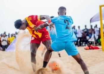 Black Sharks await opponents for Afcon 2024 Beach Soccer qualifiers Thursday