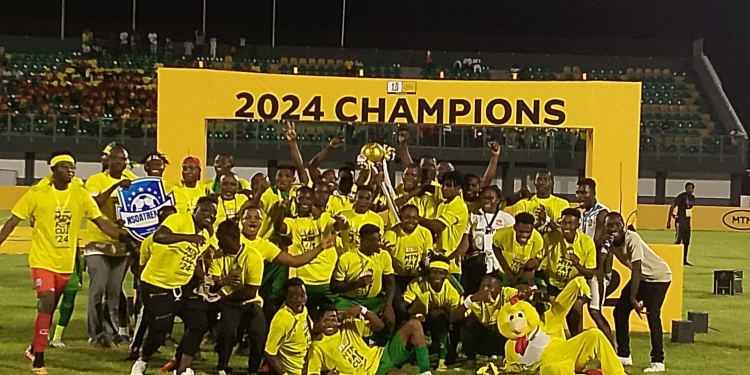 Pictures: Nsoatreman are 2024 MTN FA Cup champions