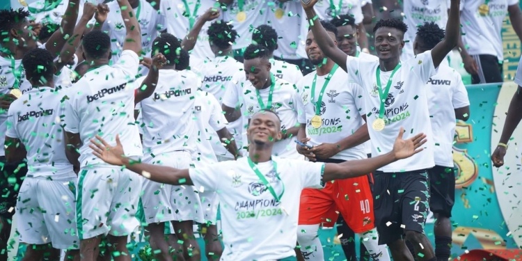 PHOTOS: Historic as Samartex beat Lions to seal Ghana Premier League title