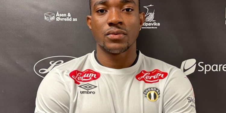 Ghanaian defender Jamal Deen Haruna signs three-year deal with Sogndal