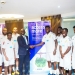PHOTOS: Black Stars visit sponsors Access Bank