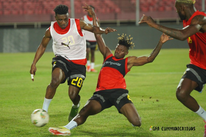 PHOTOS: Black Stars train in Bamako ahead of Mali clash