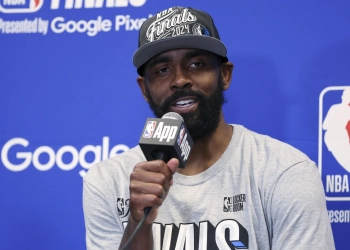 Kyrie Irving said late in the season that the Mavs were just getting started, he was right