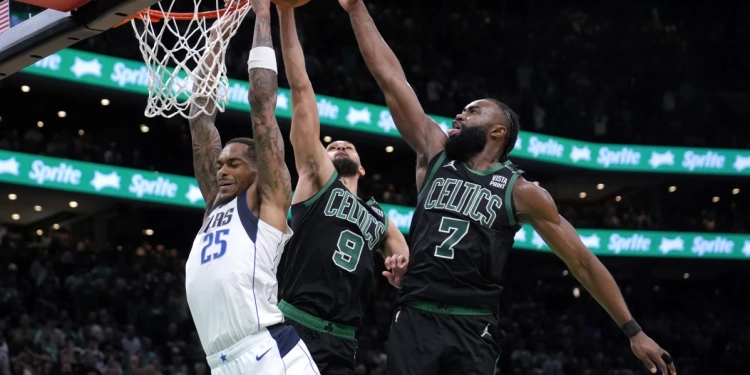 Celtics beat Mavericks 105-98, take 2-0 lead in NBA Finals
