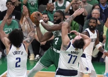 Doncic and Irving can’t deliver for Dallas in NBA Finals clincher as Celtics win 18th championship