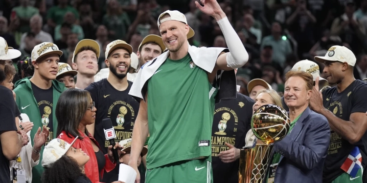 Celtics 7-footer Kristaps Porzingis could be sidelined until December following ankle surgery