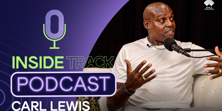 Athletics legend Lewis stars on Inside Track podcast