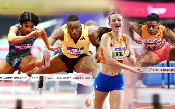 World indoor records for Charlton, Holloway, Jones and Bol ratified