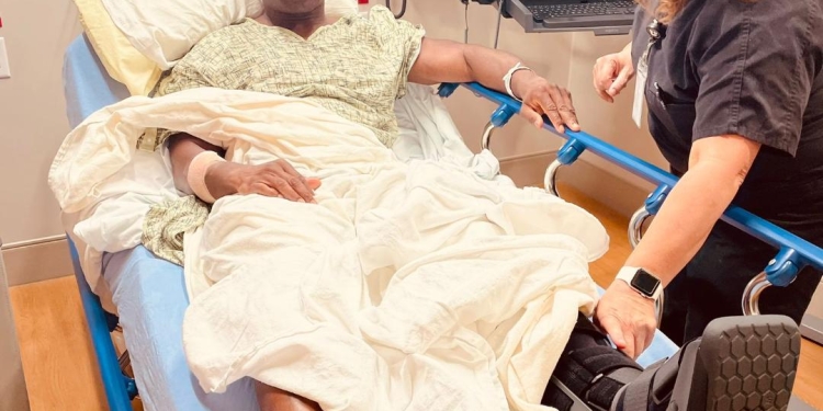 Winter Olympian Akwasi Frimpong undergoes surgery