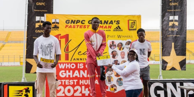 Sumaila Issah, Beatrice Boakye win Kumasi meet of 2024 GNPC Ghana’s Fastest Human race