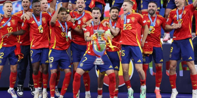 Euro record for Spain as England fall at final hurdle once more