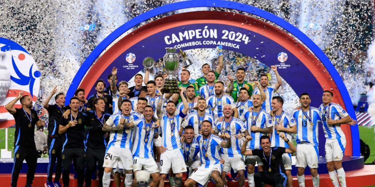 Argentina crowned Copa America champions in chaotic CONMEBOL night