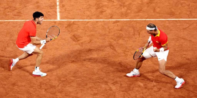 Like father like son, with tennis and fire: Nadal leads, Alcaraz follows