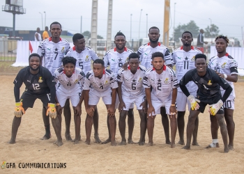 Black Sharks shut out Ivory Coast, qualify for 2024 Beach Soccer Afcon