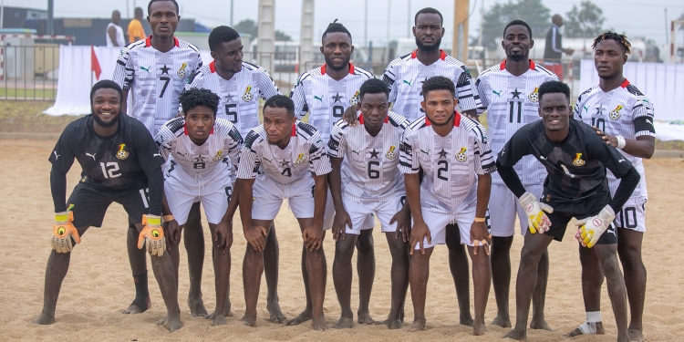 Black Sharks shut out Ivory Coast, qualify for 2024 Beach Soccer Afcon
