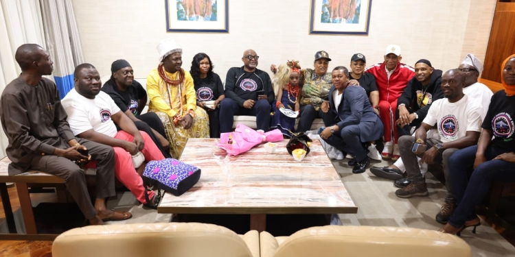 Video: Muhammad Ali’s wife Khalilah Camacho lands in Nigeria to kickstart ‘Rumble in the Jungle’ golden jubilee party