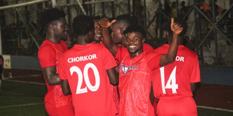 PHOTOS: Chorkor spank Dome-Kwabenya in McDan Ga-Dangme Peace Cup opener