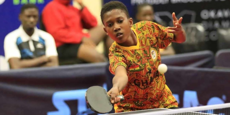 Juanita Borteye reaches semi finals of ITTF Africa U-15 tournament