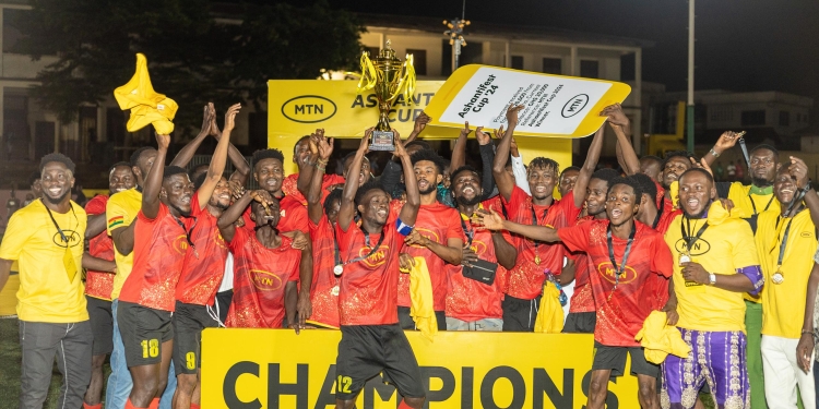 PHOTOS: Bantama beat Amakom 3-2 to emerge 2024 MTN Ashantifest Community Soccer champions