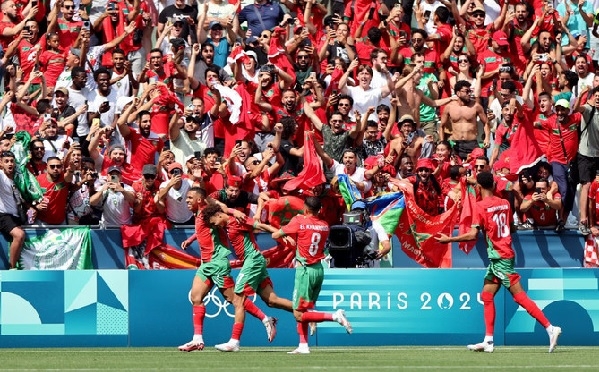 Paris 2024: Morocco beat Argentina amid chaos following fan invasion