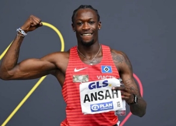 Ansah makes history, becomes first German to run 100 metres under 10 seconds