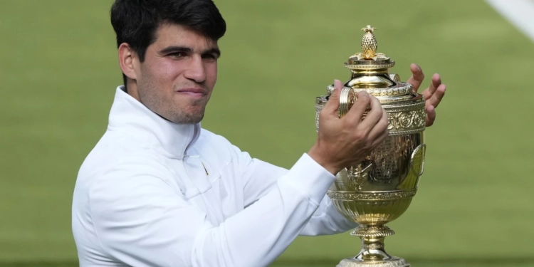 Carlos Alcaraz beats Novak Djokovic again to win Wimbledon, 4th grand slam at 21