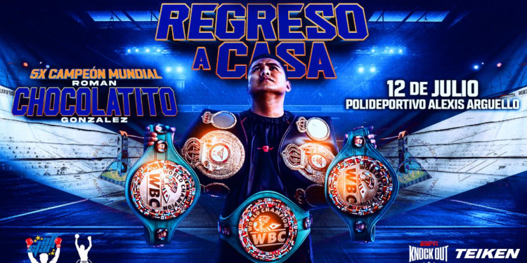 Return of the King: Roman ‘Chocolatito’ Gonzalez to Battle Rober Barrera in Nicaragua Homecoming July 12