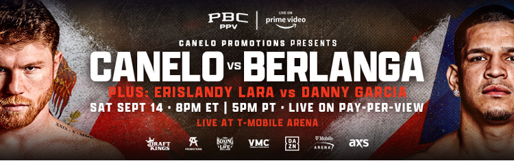 Canelo-Berlanga official for Mexican Independence weekend versus Puerto Rico rivalry