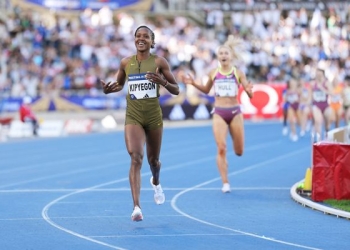 Faith Kipyegon breaks world 1500m record in Paris