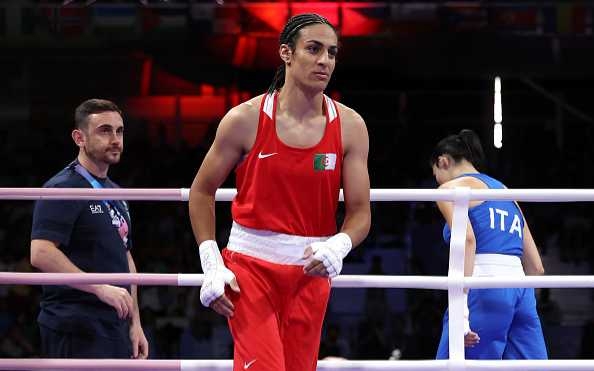 Italian boxer walks away from the ring causing a row over gender issue