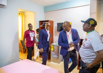 Historic: Ghana FA chief Okraku, delegates to spend night at refurbished Ghanaman Soccer Centre of Excellence