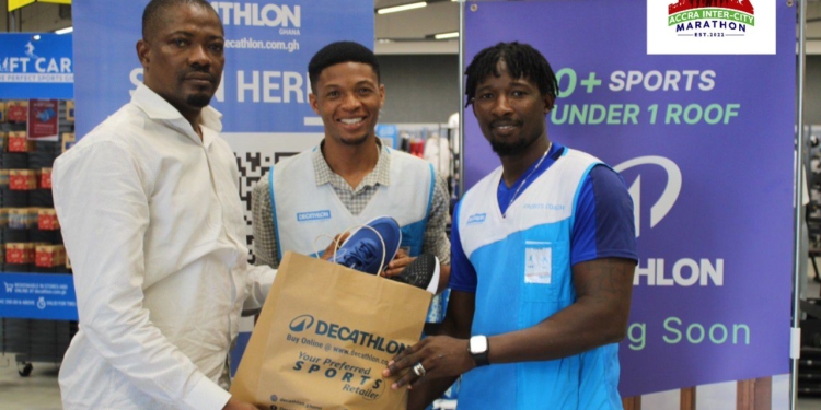 Decathlon Ghana support 2024 Accra Inter-City Homowo Marathon
