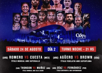 Argentina warms up for WBA KO Drugs